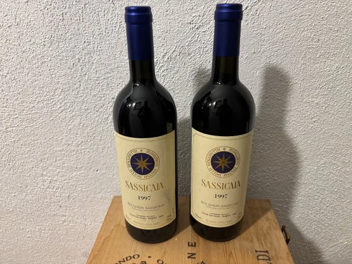 1997 Tenuta San Guido, Bolgheri, Sassicaia - Tuscany - 2 Bottles (0.75L)