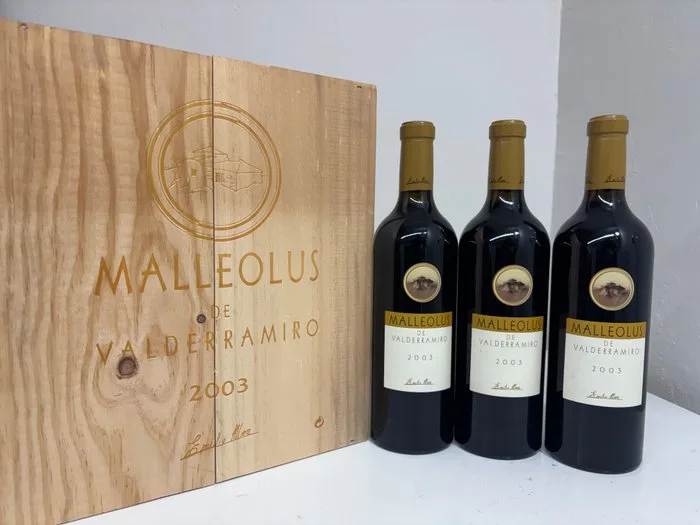2003 Bodegas Emilio Moro 'Malleolus de Valderramiro' - Ribera del Duero - 3 Bottles (0.75L)