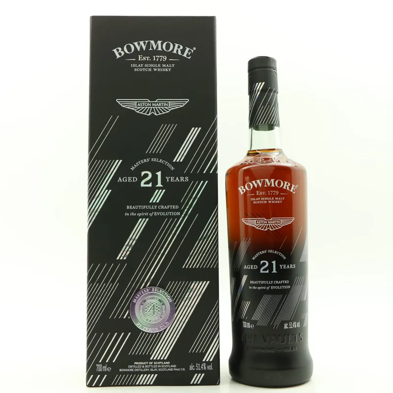 Bowmore – 21 Year Old Aston Martin Masters’ Selection Edition #4 (70cl, 51.4%)