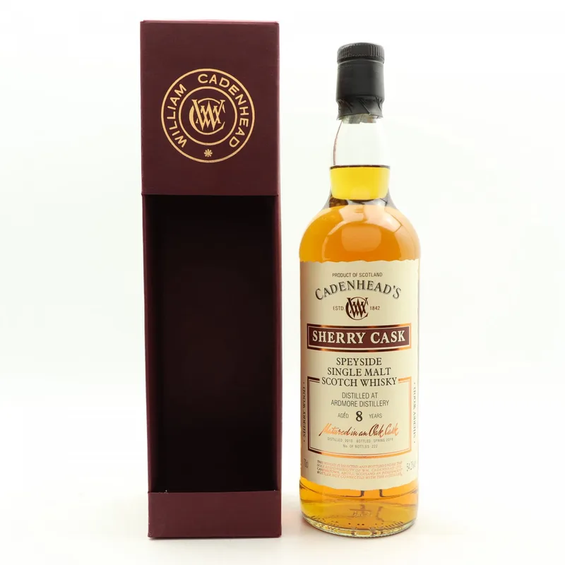 Ardmore – 2010 8 Year Old Cadenhead's (70cl, 54.2%)