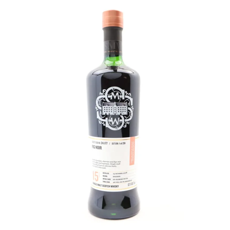 Macallan – 15 Year Old 2008 SMWS Single Oloroso Cask 24.177 PX Finish Fig Noir (2024) (70cl, 62%)