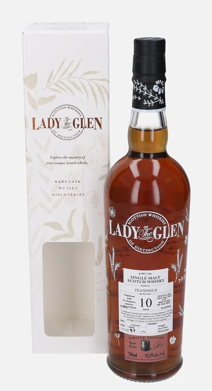 Teaninich – 2014 10 Year Old www.hannahwhiskymerchants.com Lady of the Glen