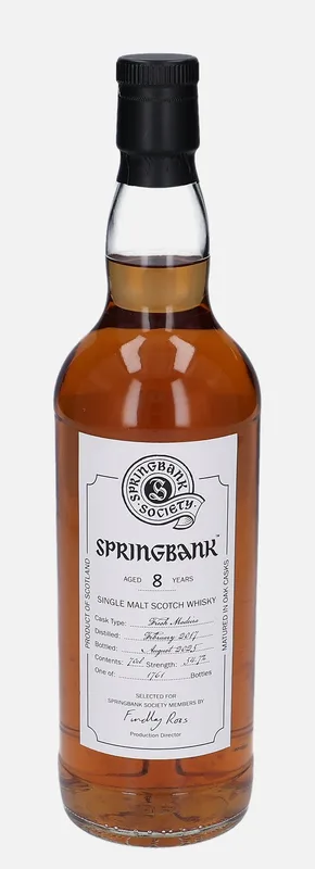Springbank – 2017 8 Year Old