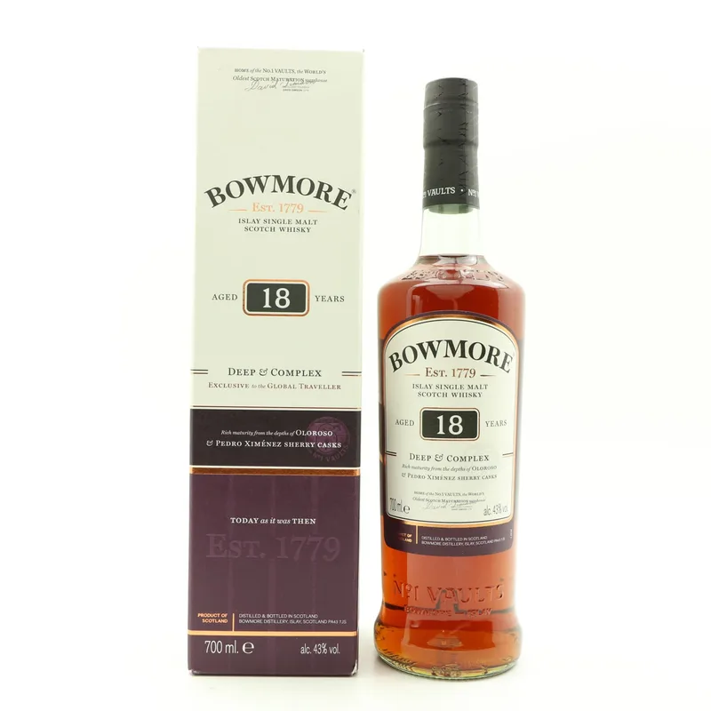 Bowmore – 18 Year Old (70cl, 43%)