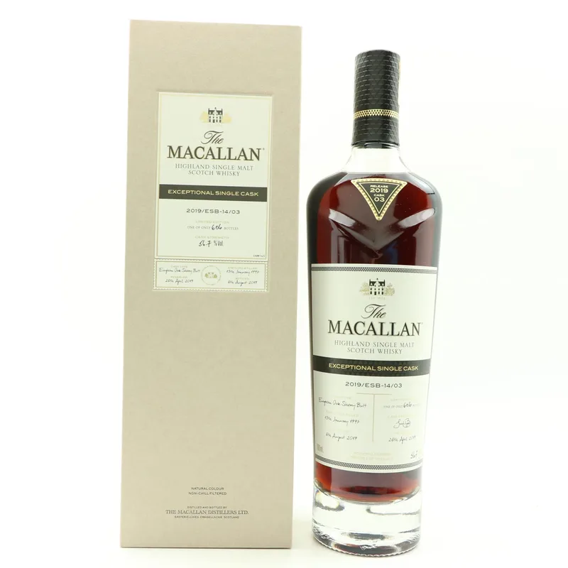 Macallan – 1997 Exceptional Cask #03 2019 Release (70cl, 56.7%)