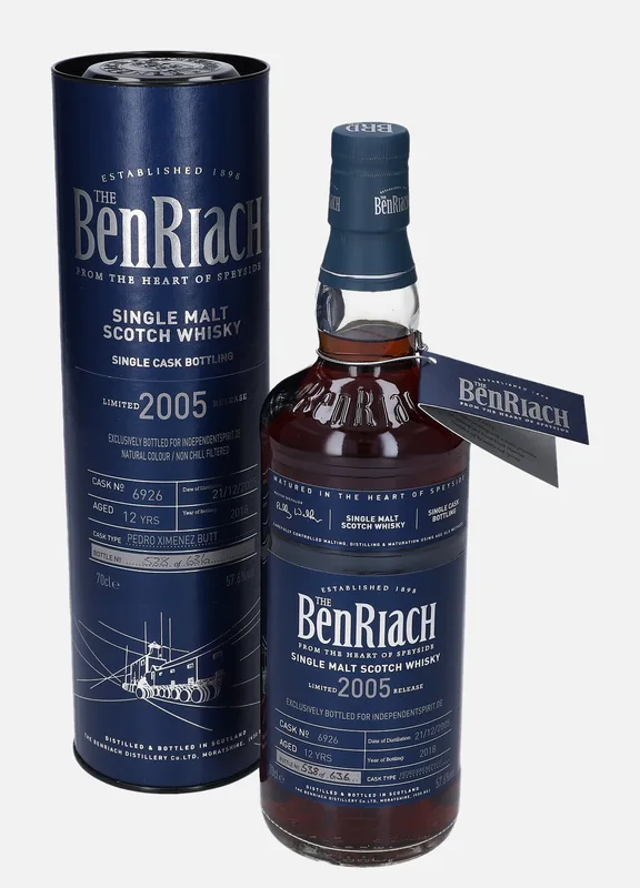 Benriach – 2005 12 Year Old Single Cask Bottling