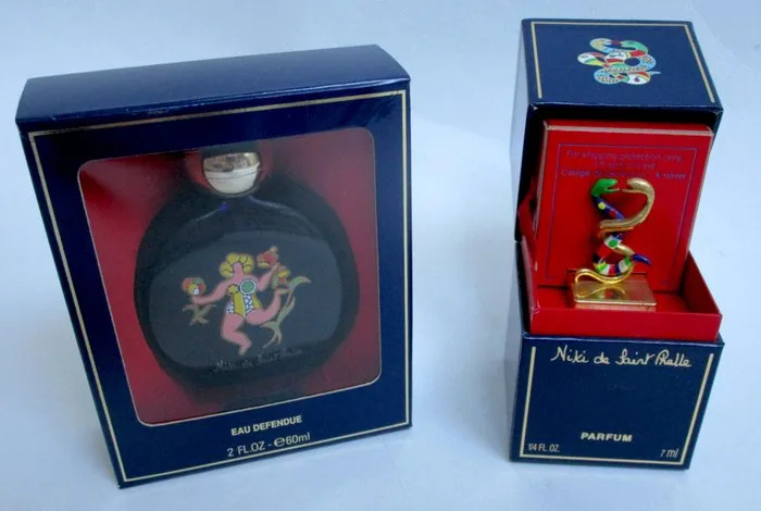 Niki de Saint Phalle Paris - Niki de Saint Phalle - Perfume bottle (2) - Glass - 60ml + 7ml