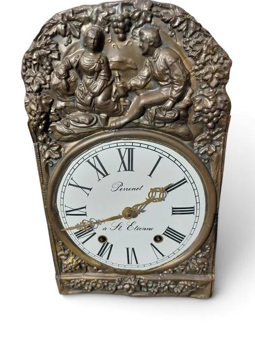 Comtoise clock - Vintage Metal - First and second halves of the 20th century. - Comtoise clock