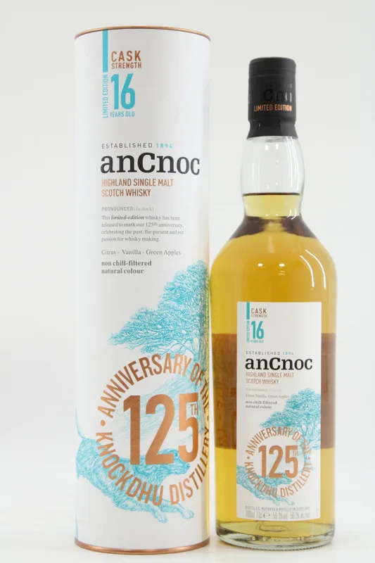 AnCnoc - 16 Years Old - 125th Anniversary Cask Strength