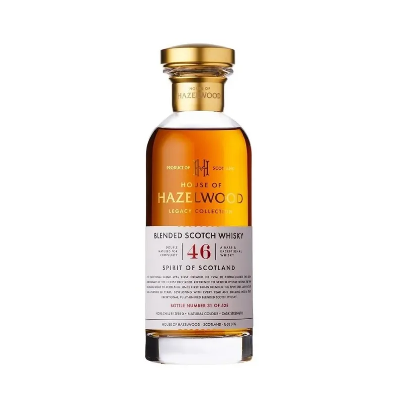 Spirit of Scotland 46 Year Old House of Hazelwood (70cl, 43.6%)