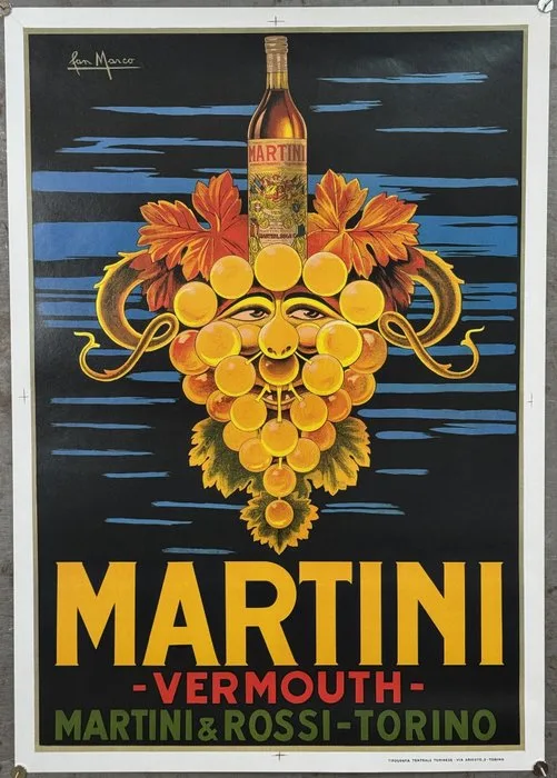 San Marco - Martini Vermouth | Martini & Rossi Torino, edizione anni ’80 *