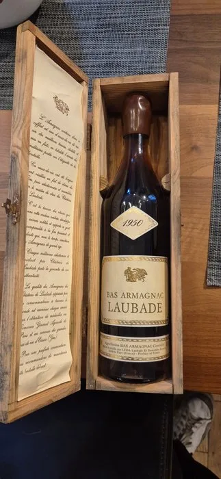 Château de Laubade 1950 - Bas Armagnac millésime - b. 1999 - 70cl
