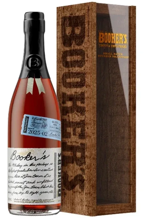 Booker's Bourbon 2025-02 By the Pond Batch (63.3%)