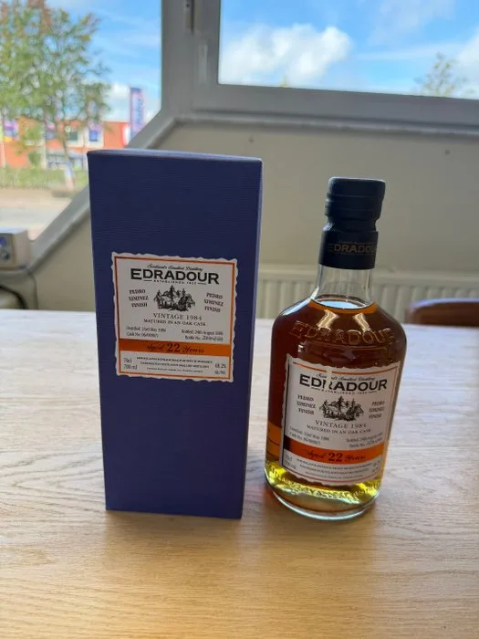 Edradour 1984 22 years old Pedro Ximinez Finish - b. 1980s - 70cl