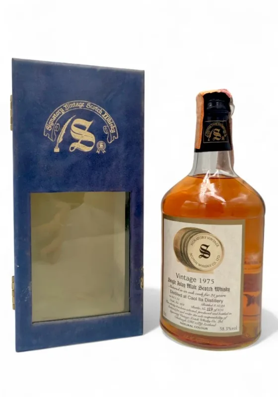Caol Ila – 1975/1999 24 Year Old Signatory Vintage Cask 464 (70cl, 58.3%)