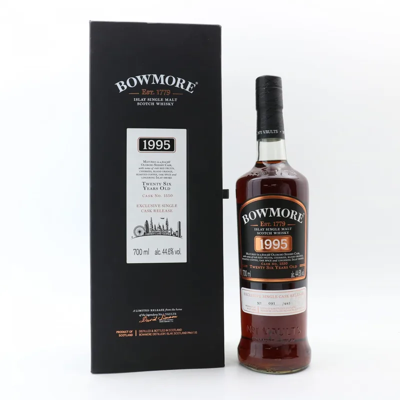 Bowmore – 1995 26 Year Old Cask #1550 (70cl, 44.6%)
