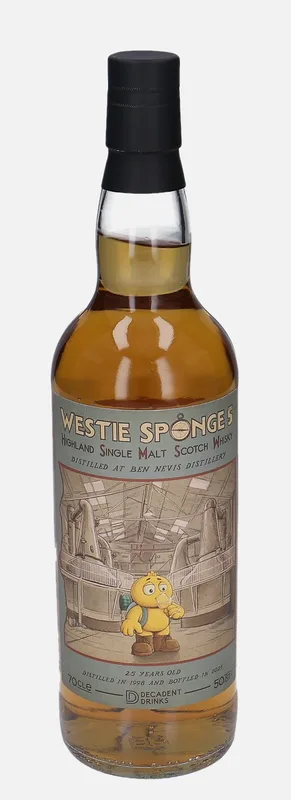 Ben Nevis – 1998 25 Year Old Decadent Drinks Westie Sponge Five