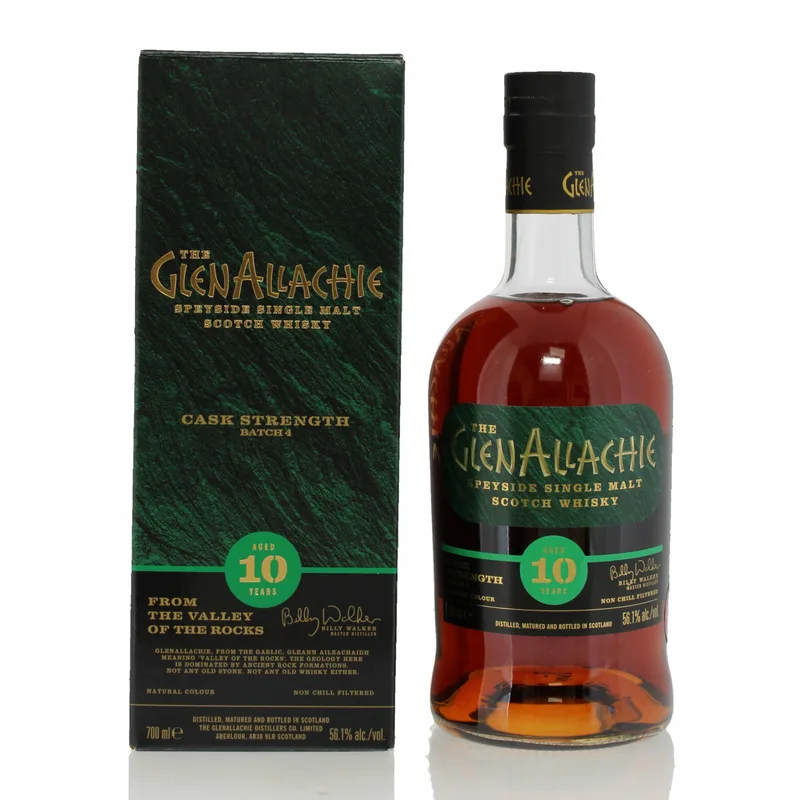 GlenAllachie – 10 Year Old Cask Strength Batch #4