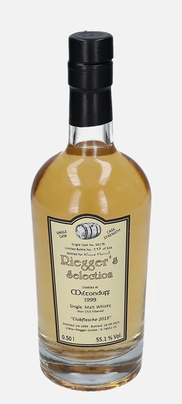 Miltonduff – 1999 Riegger Riegger’s Selection