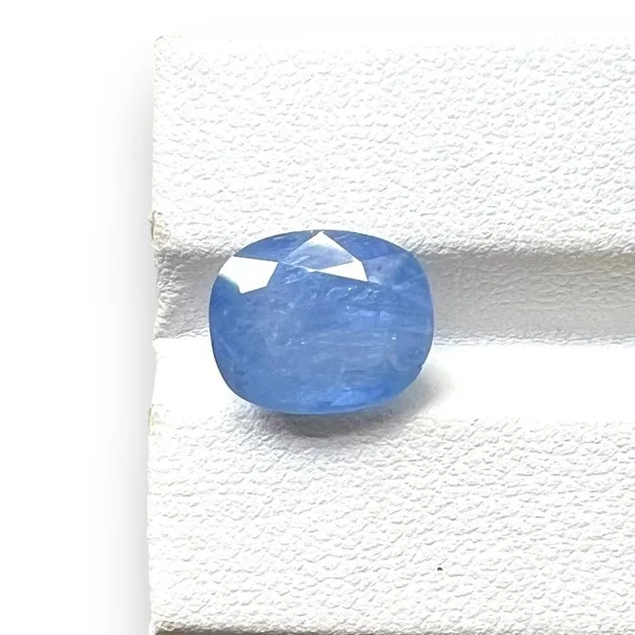 1 pcs Blue Sapphire - 7.10 ct - International Gemological Institute (IGI) - BURMA