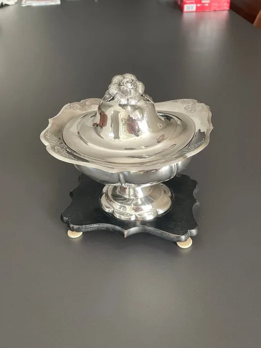 Tobacco jar -.833 silver - Netherlands 1860