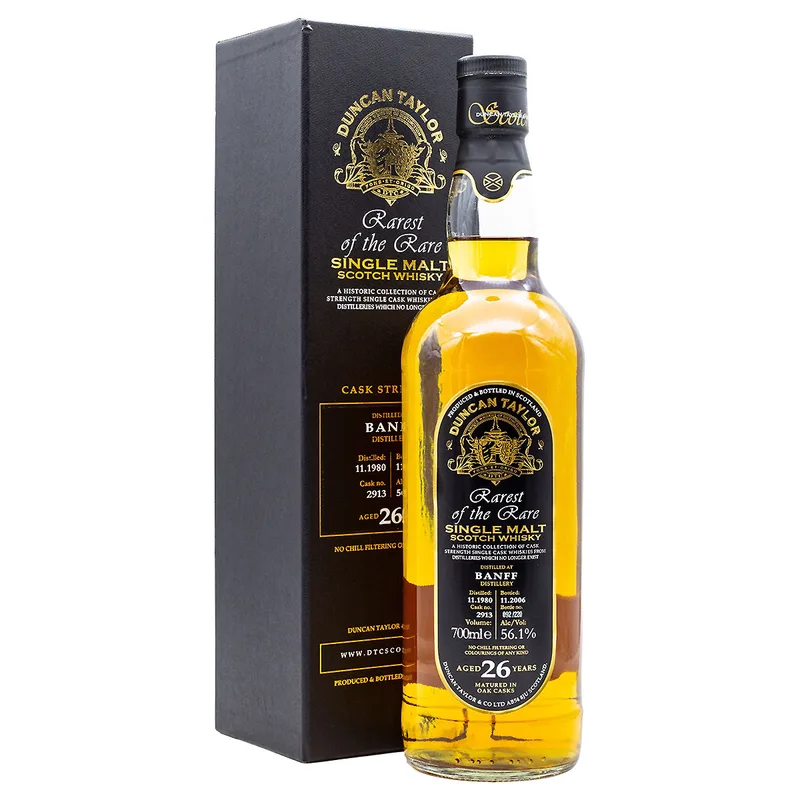 Duncan Taylor Banff 26 Years Old 1980/2006 Cask 2913 (70cl, 56.1%)