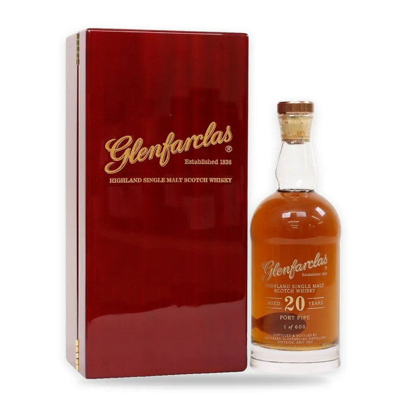 Glenfarclas – 20 Year Old - Port Pipe Decanter