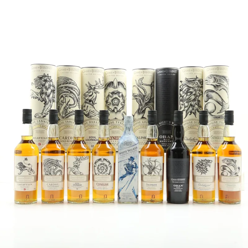 Diageo – Game Of Thrones Collection 9 x 70cl (70cl, 41.7%)