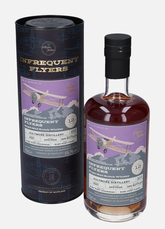 Aultmore – 2010 12 Year Old Alistair Walker Infrequent Flyers Release No.115