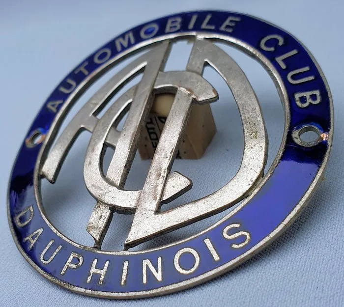 Badge - Grille Badge - Automobile Club Dauphinois - France - 20th - mid (WW II)
