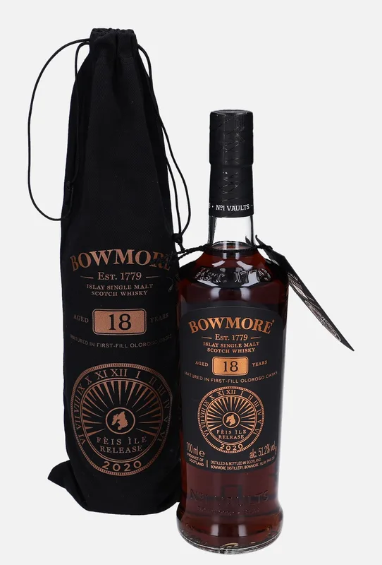 Bowmore – 18 Year Old Fèis Ìle Collection Fèis Ìsle Release 2020 (70cl, 51.2%)