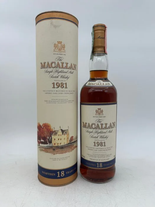 Macallan 1981 18 years old Sherry Oak Casks - 700ml