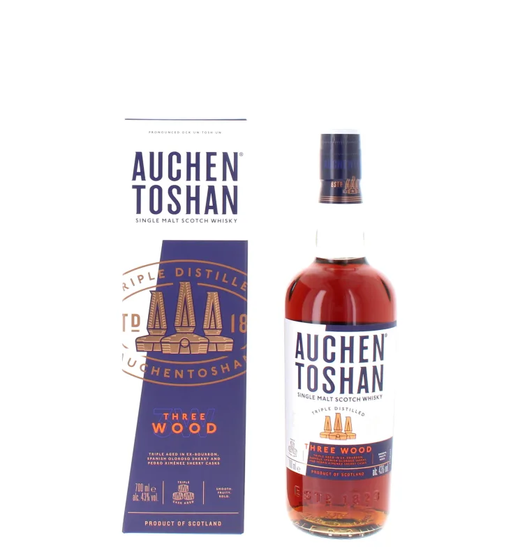 Auchentoshan – Three Wood Single Malt