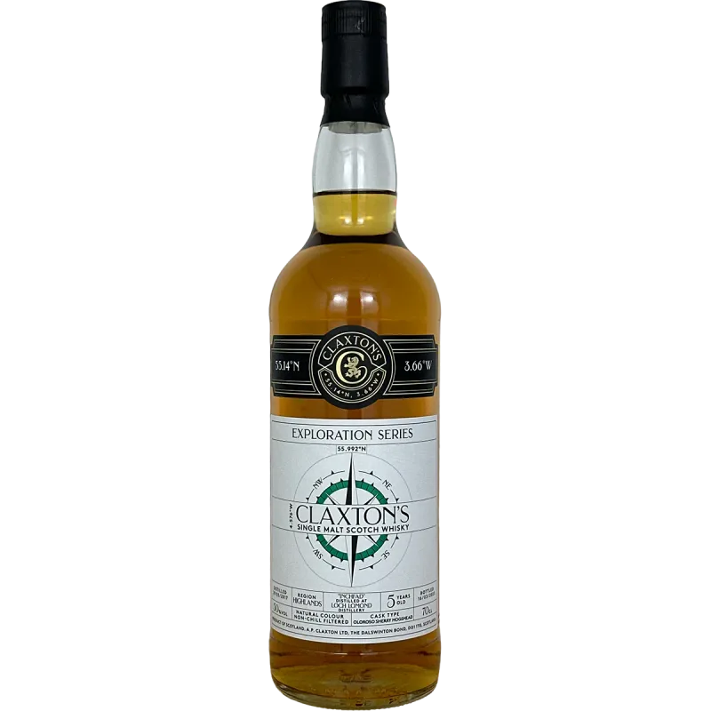 Inchfad Peated Loch Lomond 5 Year Old (70cl, 50%)