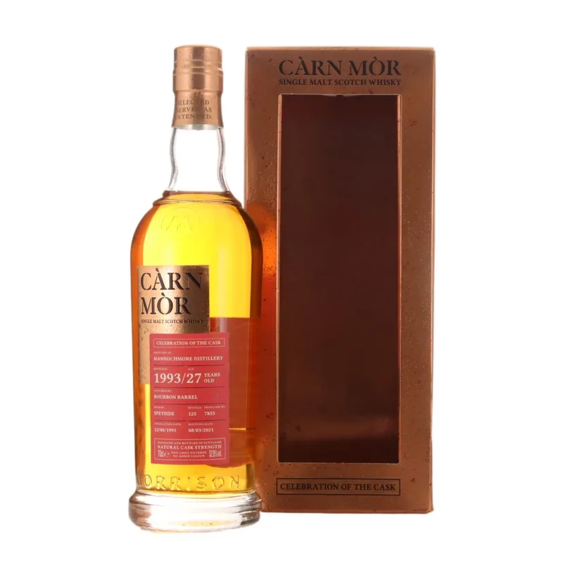 Mannochmore – 1993 Càrn Mòr 27 Year Old Celebration of the Cask