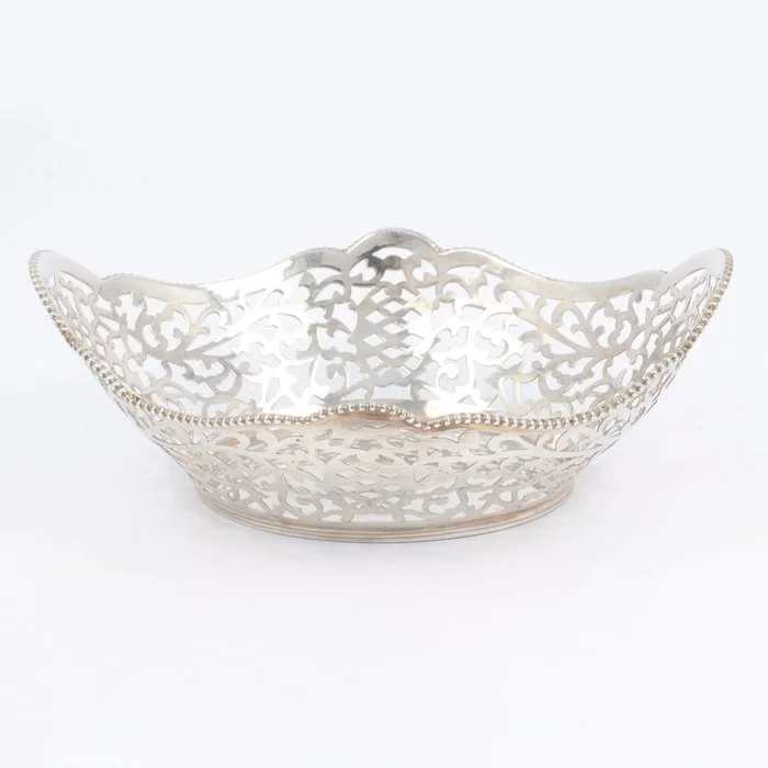 Van Kempen & Begeer - Soezenmand - Pastry basket -.835 silver