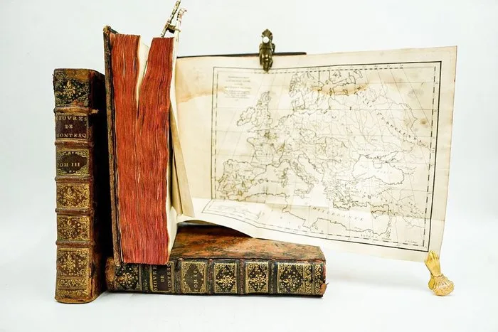 Montesquieu - Œuvres de Monsieur de Montesquieu - 1758