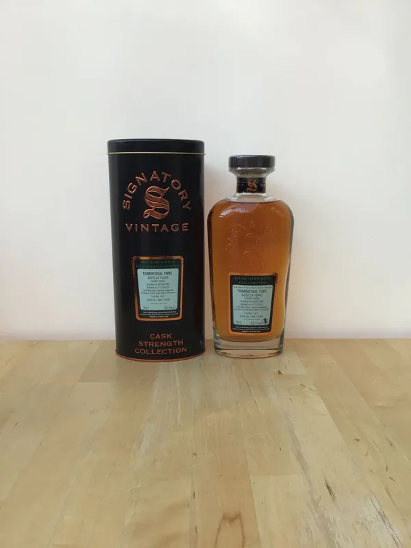 Tomintoul – 1995 24 Years Old Signatory Vintage (70cl, 52.1%)