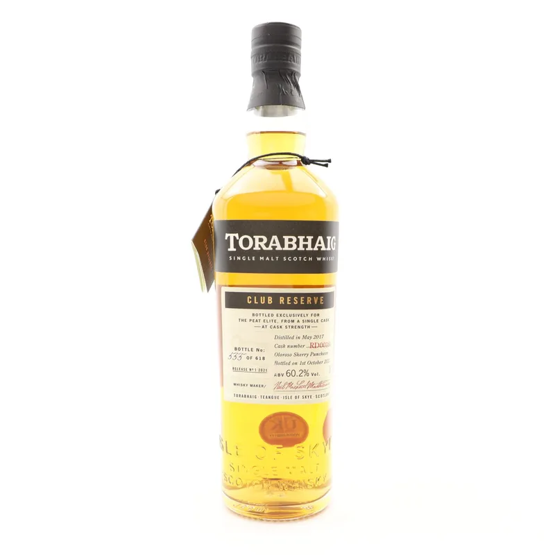 Torabhaig – 2017 Single Cask #RD00183 Club Reserve (70cl, 60.2%)