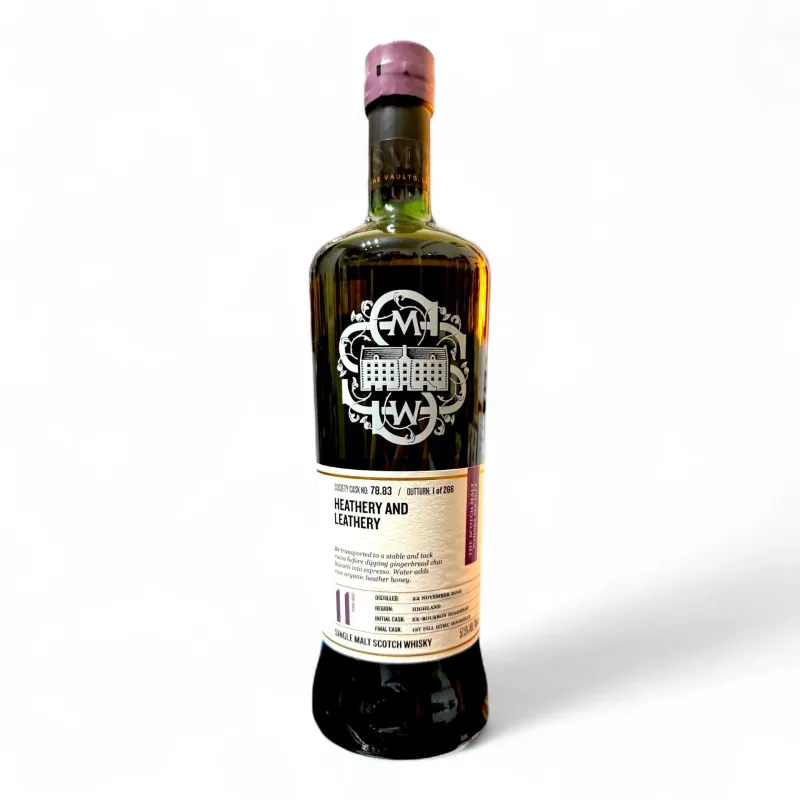 Ben Nevis – 11 Year Old 2012 Scotch Malt Whisky Society 78.83 Heathery & Leathery (70cl, 57.5%)