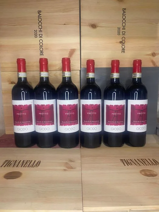 2021 Giodo, Pretto - Brunello di Montalcino DOCG - 6 Bottles (0.75L)