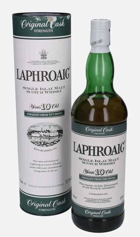 Laphroaig – Original Cask Strength 10 Year Old