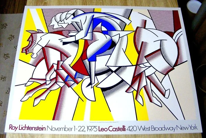 Roy Lichtenstein - The Red Horseman - 1970s