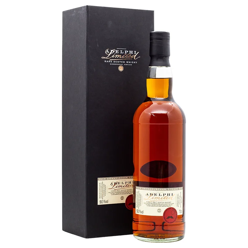 Adelphi Ardnamurchan 5 Years Old 2015/2020 Cask 332/333 Single Malt Scotch Whisky (70cl, 59.3%)