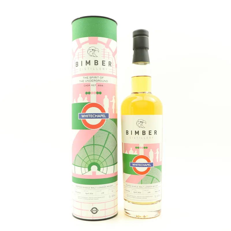 Bimber – Single Cask #658 The Spirit Of The Underground Whitechapel (70cl, 58.3%)