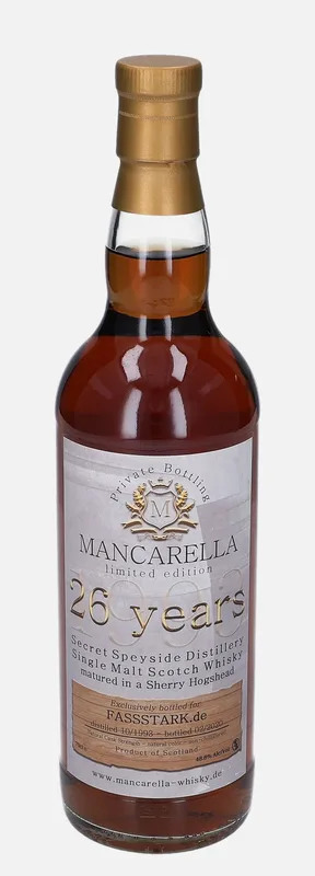 Secret Speyside – 1993 26 Year Old Mancarella-Whisky.de Private Bottling