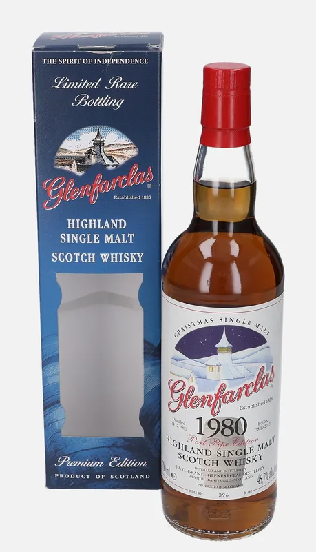Glenfarclas – Christmas Single Malt Port Pipes Edition 1980 Premium Edition