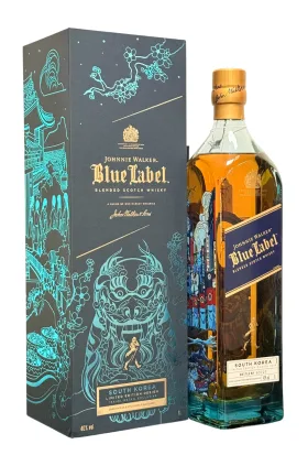 Johnnie Walker Blue Label South Korea Limited Edition Design (1L)