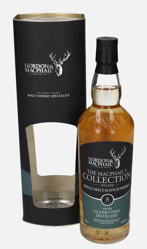 Glenrothes – 8 Year Old Gordon & MacPhail The MacPhail's Collection (70cl, 43%)