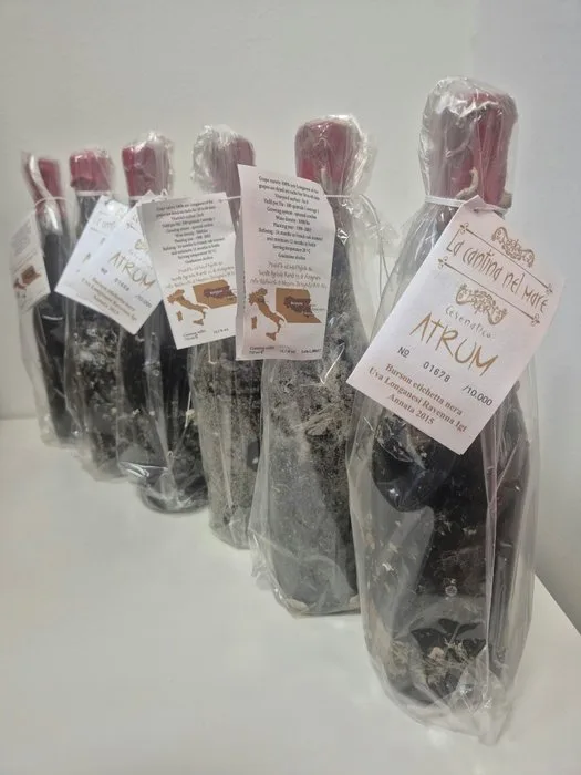 2015 La Cantina nel Mare, Atrum - Emilia-Romagna "Affinato in Mare" - 6 Bottles (0.75L)